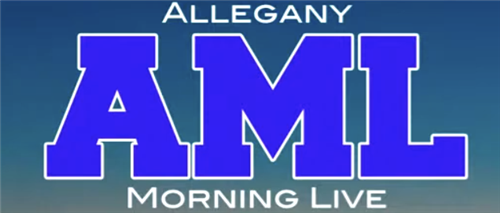 Allegany Morning Live (AML) is our morning announcements. AML broadcasts live every day at 9:20AM